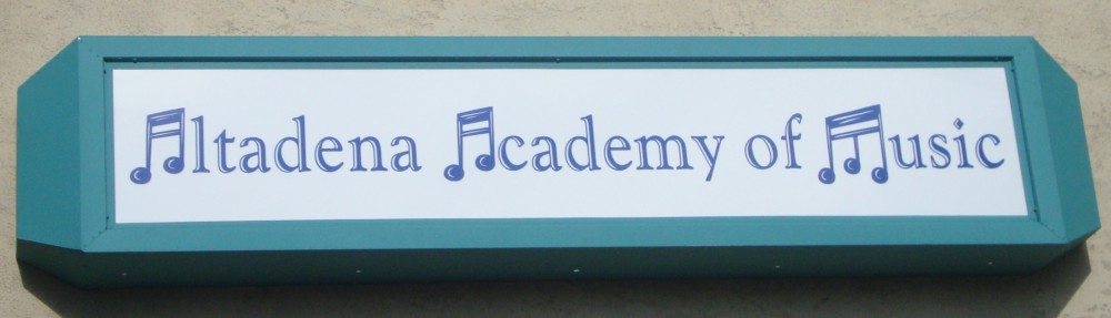 Noteworthy News from the                          Altadena Academy of Music